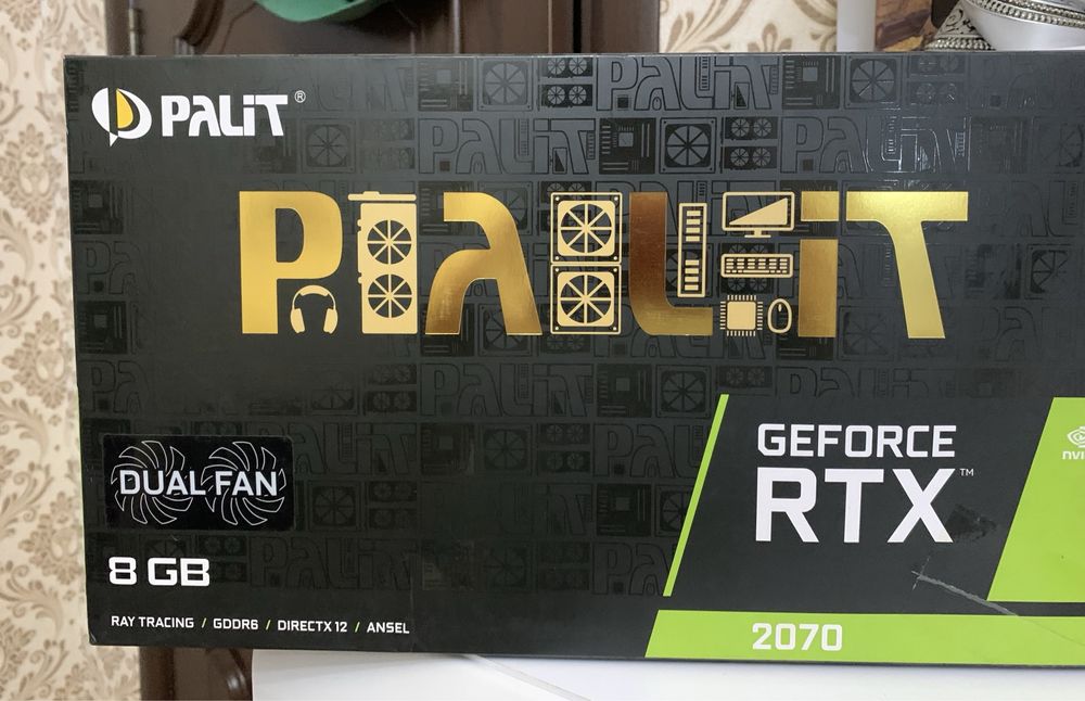 Nvidia Rtx 2070 palit gaming pro