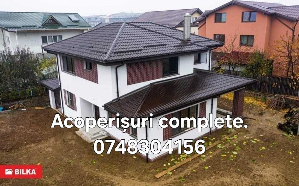 Acoperisuri complete materiale plus manopera de la A la Z