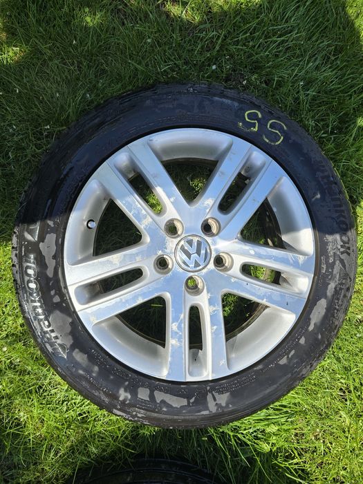 Jante originale Volkswagen + cauciucuri de vara 205/55 R16