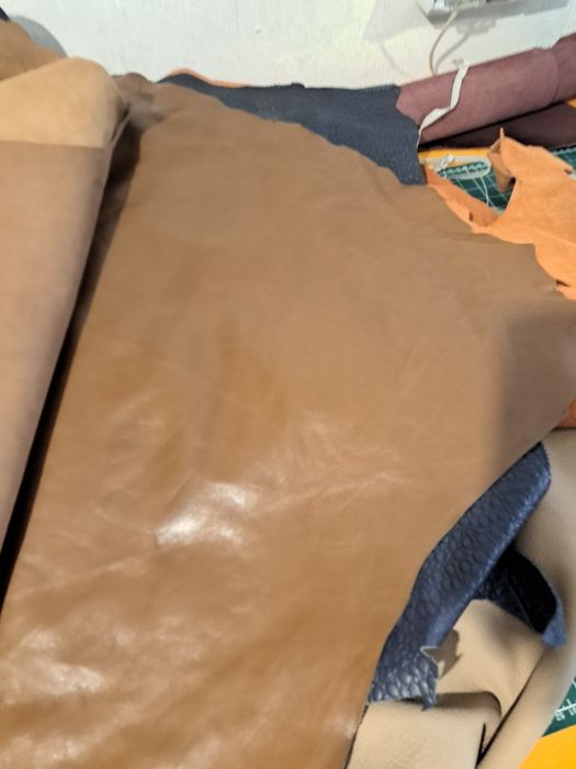 10 kg de piele, piele naturala, 0.5-1.2mm grosime