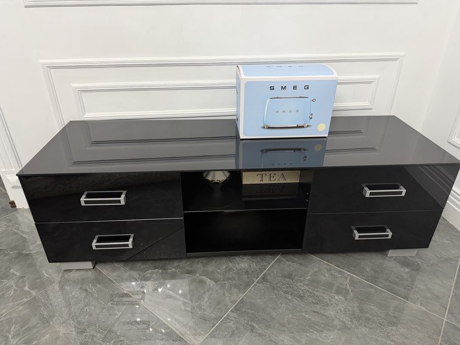 TV тумба стильная с ящиками