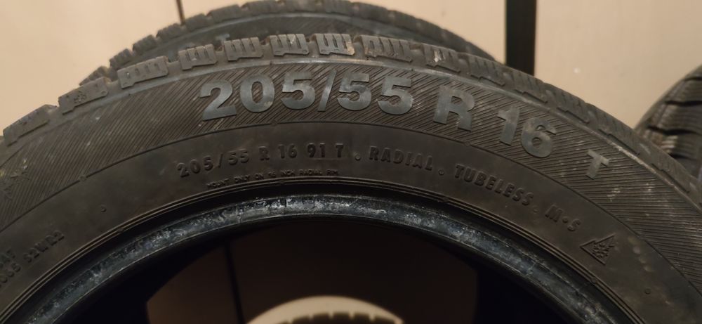 4 броя зимни гуми 16 цола