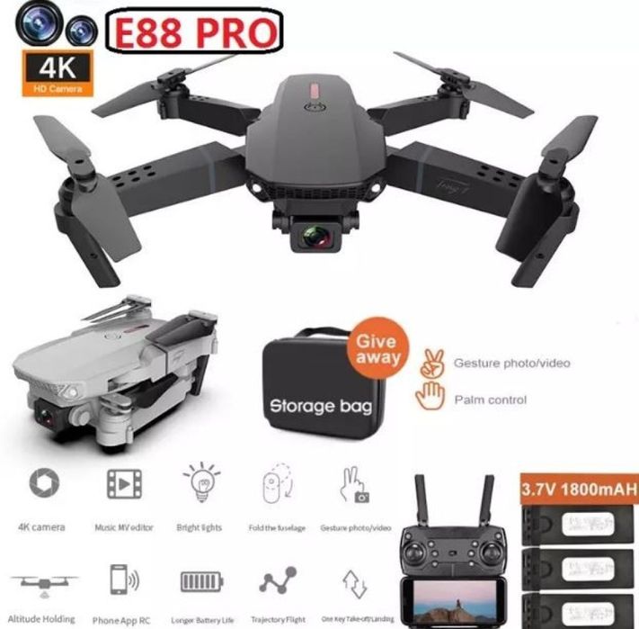 ПРОМО!!! Дрон, 4k HD двойна камера