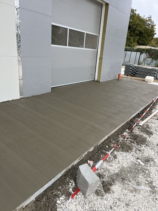 Шлайфан бетон Щампован бетон