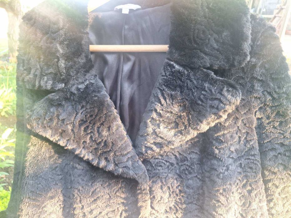 Дамско палто еко кожа