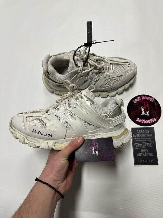 Balenciaga track white size 42 fit 42-43