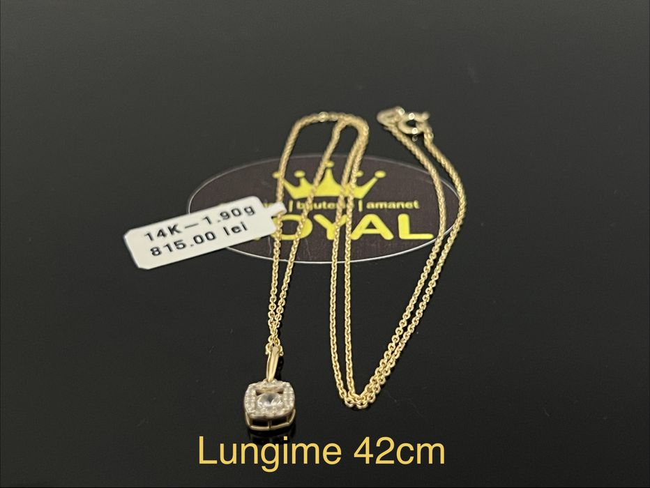 Bijuteria Royal CB: Lantisor dama aur 14k 1,90gr