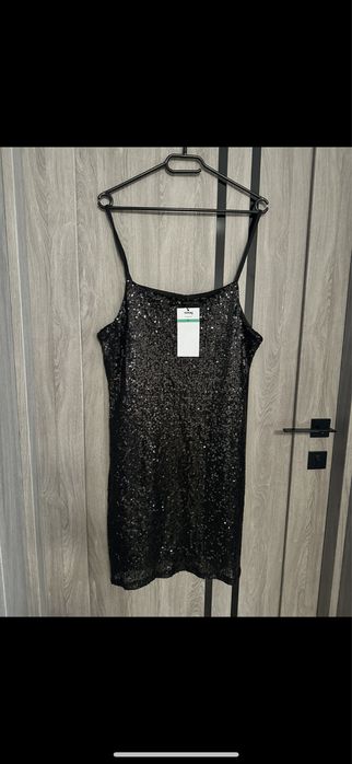 Rochie neagra cu paiete xl