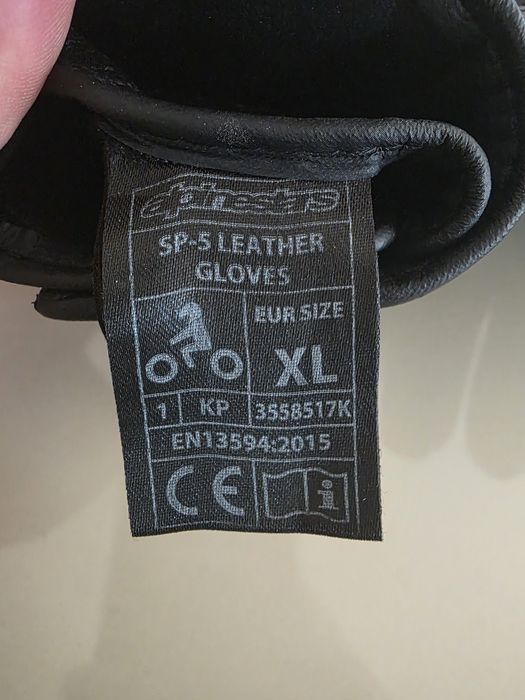 Alpinestars SP-5 XL Leather Gloves/ Кожени ръкавици