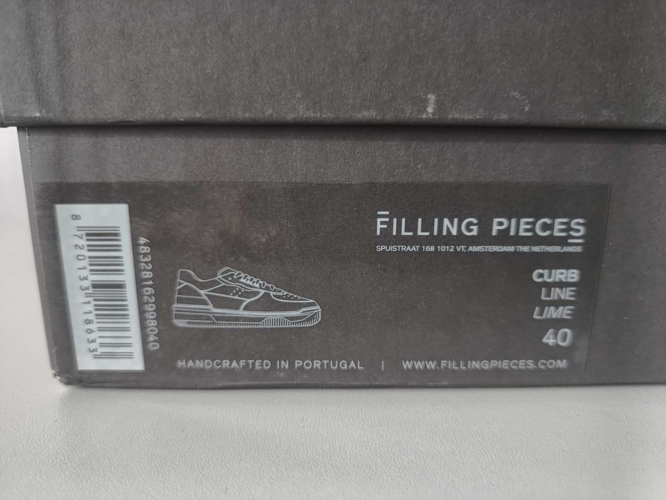 Adidasi Filling Pieces "Curb Line lime" 40