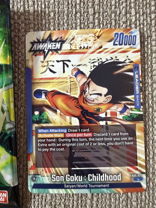 Dragon Ball Super Fusion World – Son Goku: Childhood FB06-025 Leader