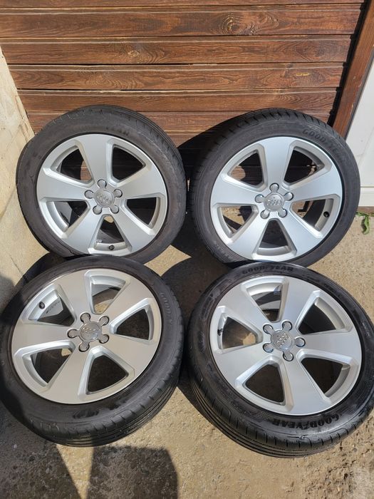 Set jante Audi A3 A4+anvelope vara 225 45 17