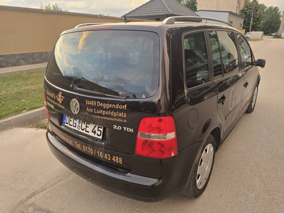VW Touran 2.0 TDI 170 к.с. НА ЧАСТИ – код мотор BMN, 180 000 км, Ръчка