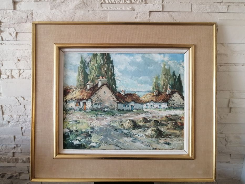 Картина масло, Франция