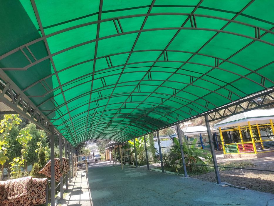 Tent, banner, brezent