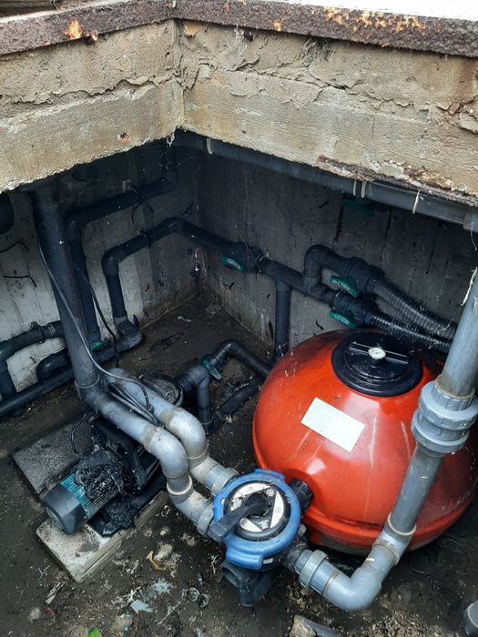 Продава почти нов филтър за басейн