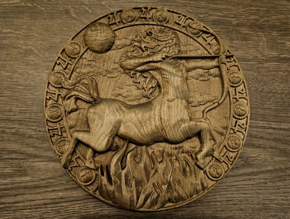 Дърворезба: Зодиакален знак