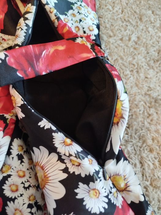 Рокля от тафта, немачкаем плат