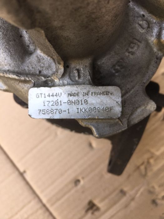 Turbina Toyota Corolla, Auris,Yaris 1.4d an. 2000-2009