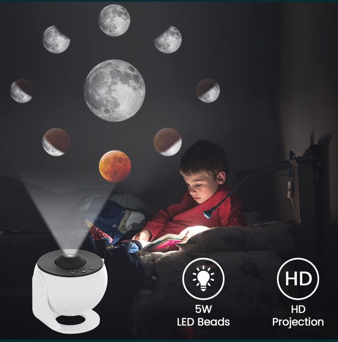 Звезден проектор Fussion Planetarium планетариум звездно небе 12 филма