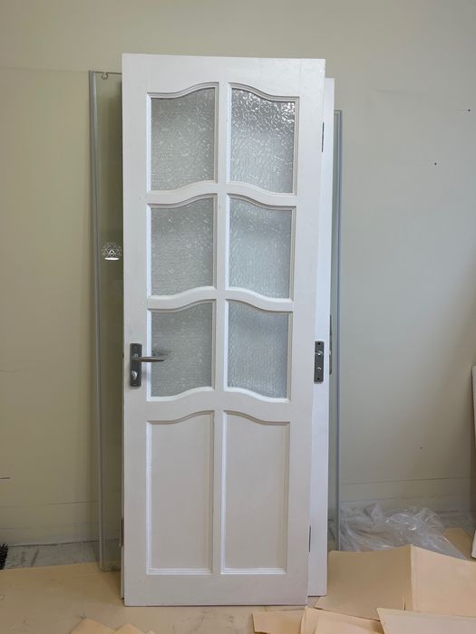 Деревянные двери б/у 13 тысяч оптом