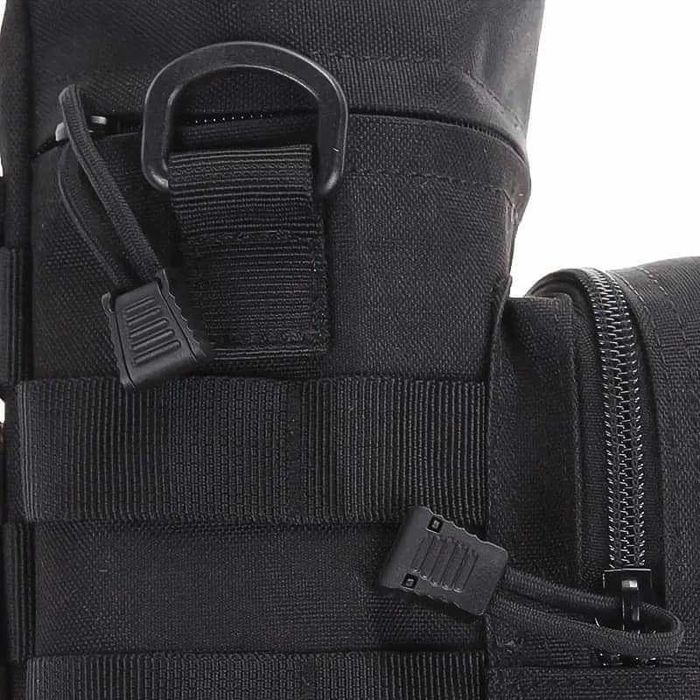 Мъжка чанта с дръжка в два цвята- за бутилка с вода, телефон, портмоне