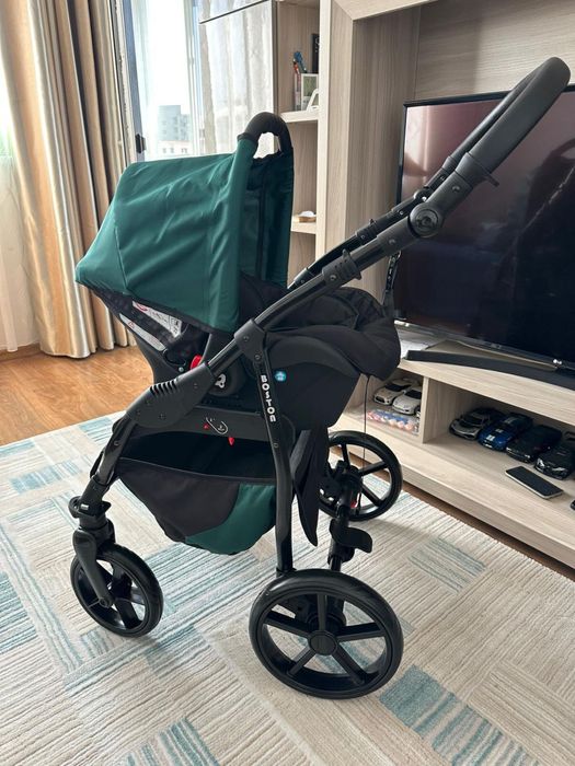 Vand carucior 3 in 1 Boston Bottle Green