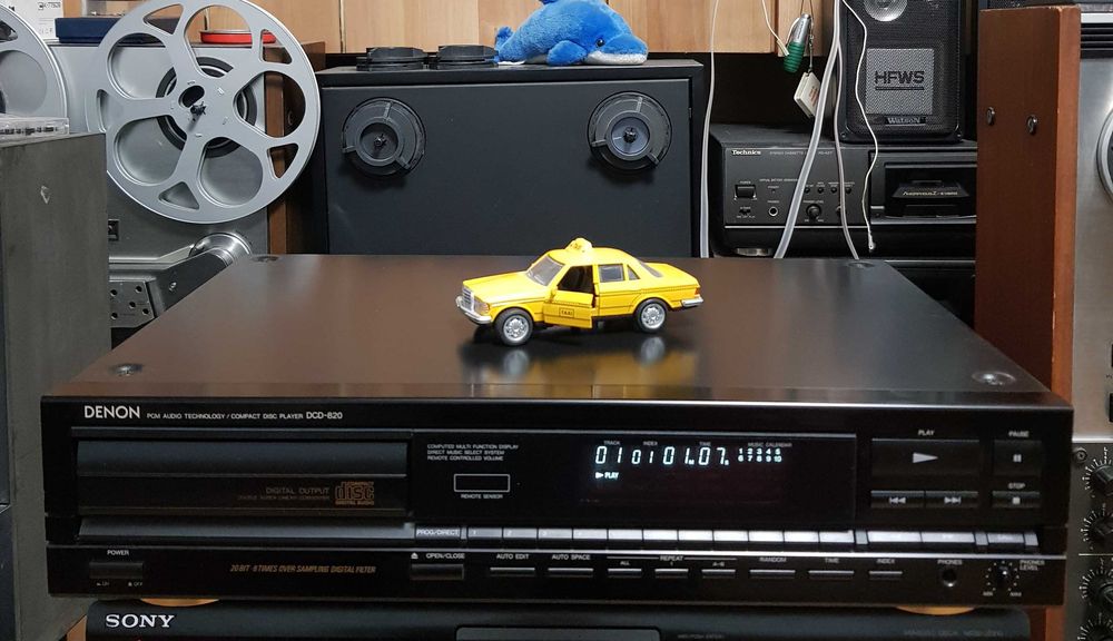 Compact Disc Deck Audio Stereo Vintage DENON DCD820 Black Bucuresti ...