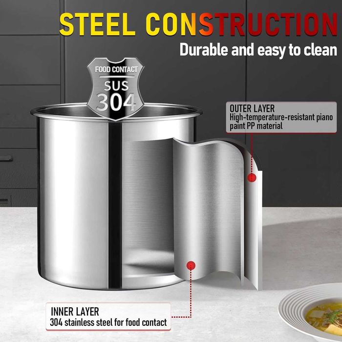 Затоплящ съд за супа/супник10 литра,Гаранция