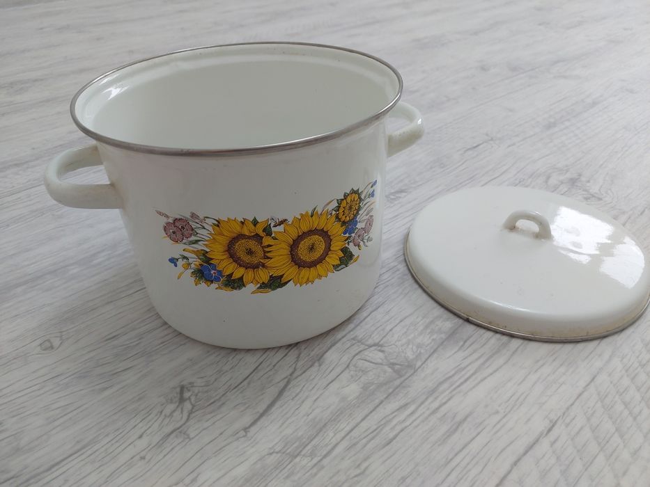 Кастрюля эмалированная 5 л.