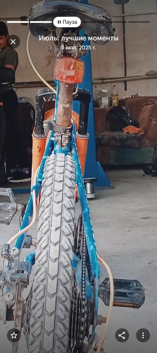 Гаранятка нет ну велосипед хороши