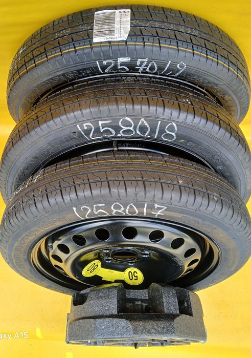 Roată rezervă 5x114.3 Toyota Renault Kia Hyundai Mazda Honda Dacia