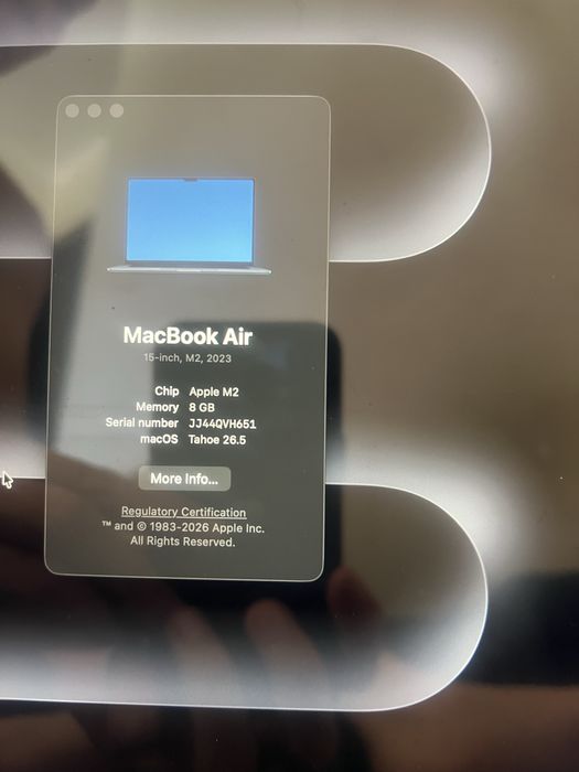 Macbook air M2 512gb