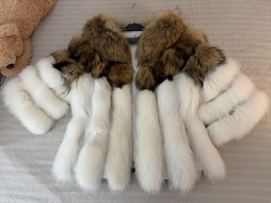 Haina de blana naturala, vulpe