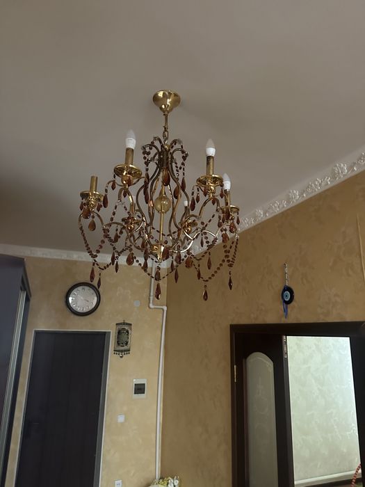 Люстра из чешского хрусталья