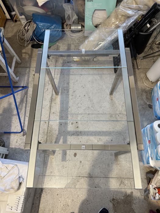 Masă sticlă extensibilă Glivarp