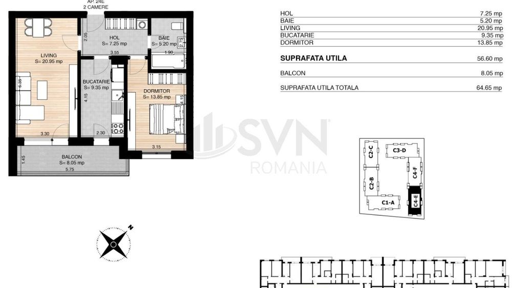 Apartament 2 camere NOU l Pipera l Miluna Rezidential — fotografia 3