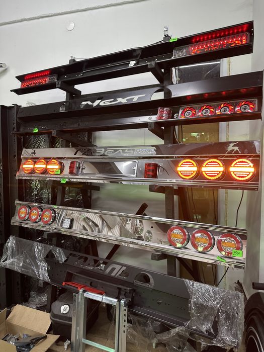 Хром брус на газель