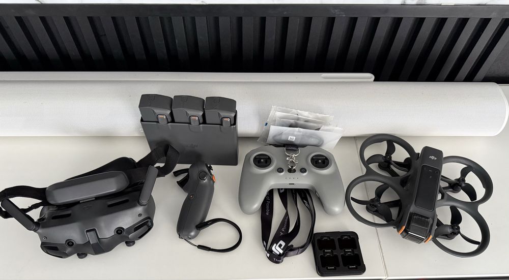 DJI Avata 2 Fly More Combo 3x Acumulator + DJI FPV  3 + Filtre ND