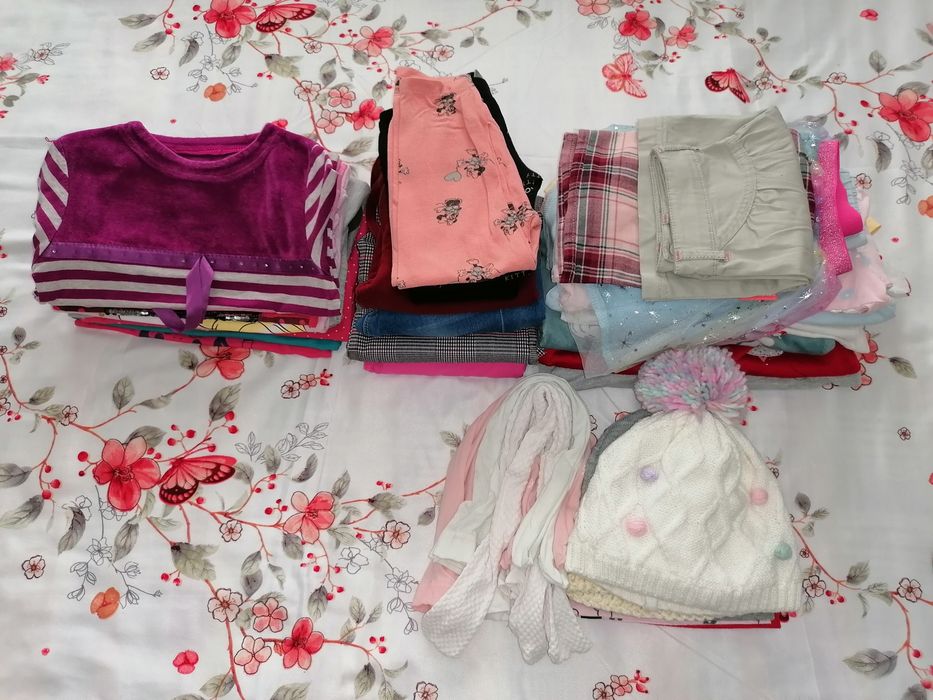 Lot mare haine fetiță m 86-92