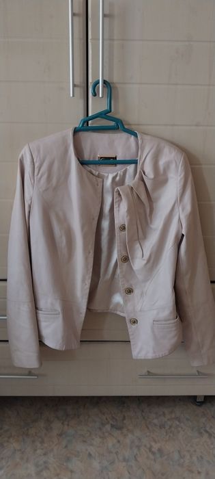 Куртка кожаная брендовая