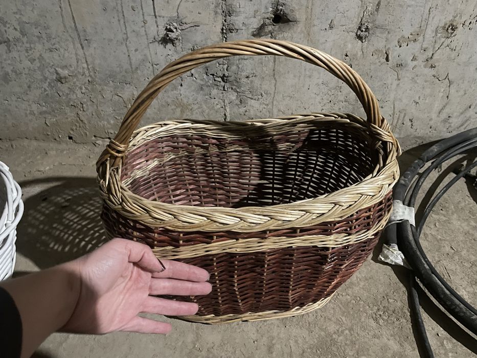 Плетеные корзины ( из природных материалов)