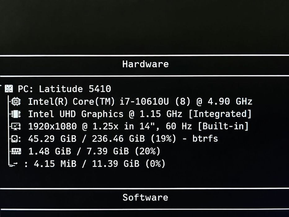 Dell Latitude 5410 i7-10610U / 8GB / 256GB SSD / 14” FHD