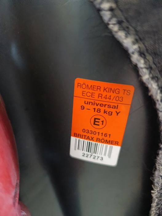 Scaun copii 9-18 kg ,king Romer TS plus.