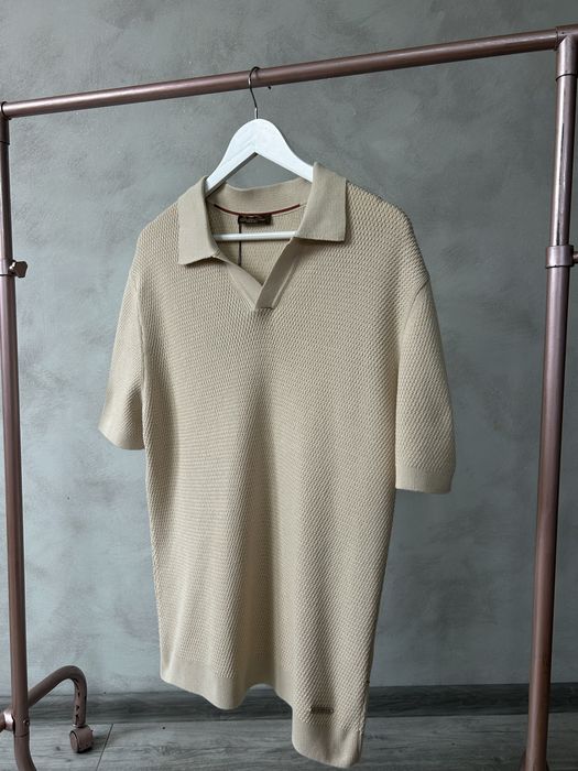 Мъжка тениска с яка