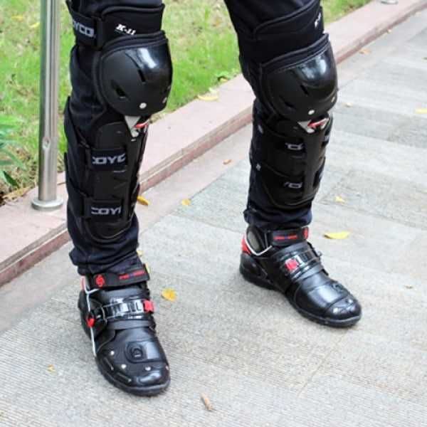 Мото наколенки и налакътници комплект протектори