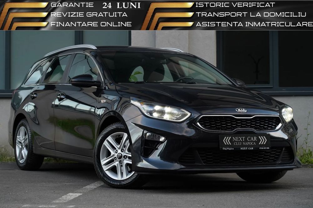 Kia Ceed GARANTIE 24 LUNI*RATE*Revizie*Hybrid*136CP*Automat*Piele*Led*Camera