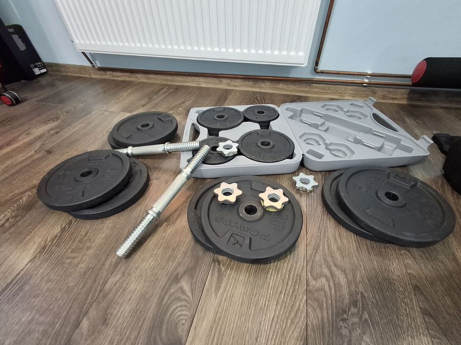 Set 2 gantere reglabile 2x10 kg=20 kg