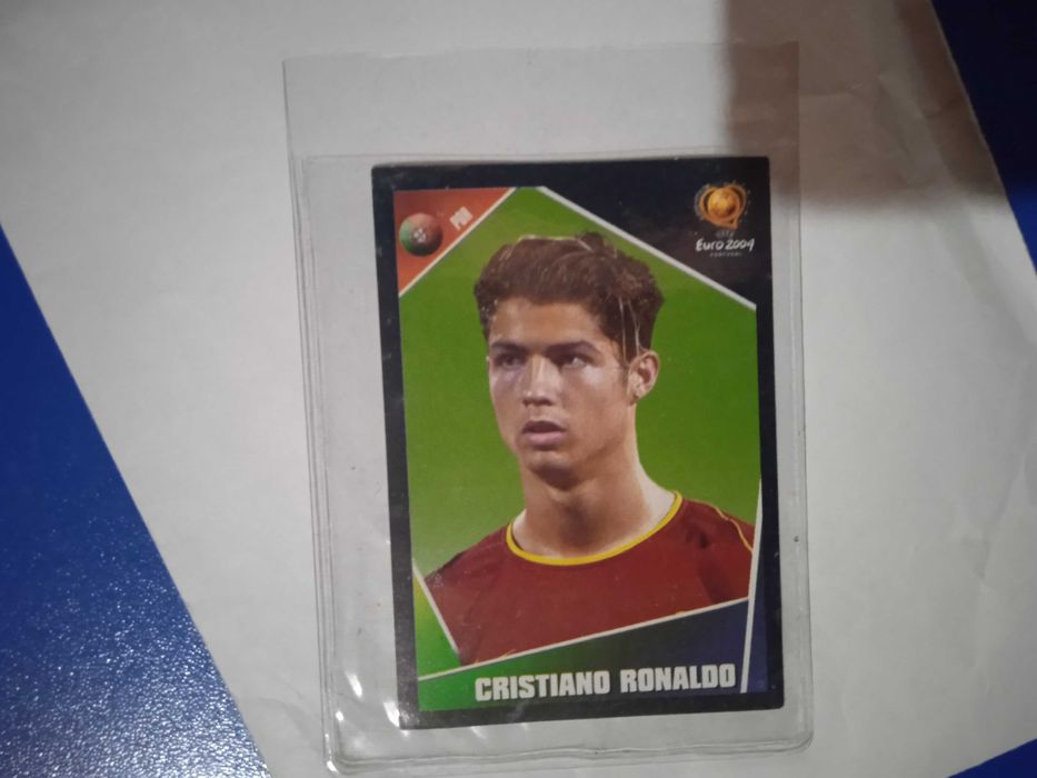 Panini стикер Ronaldo Euro 2004