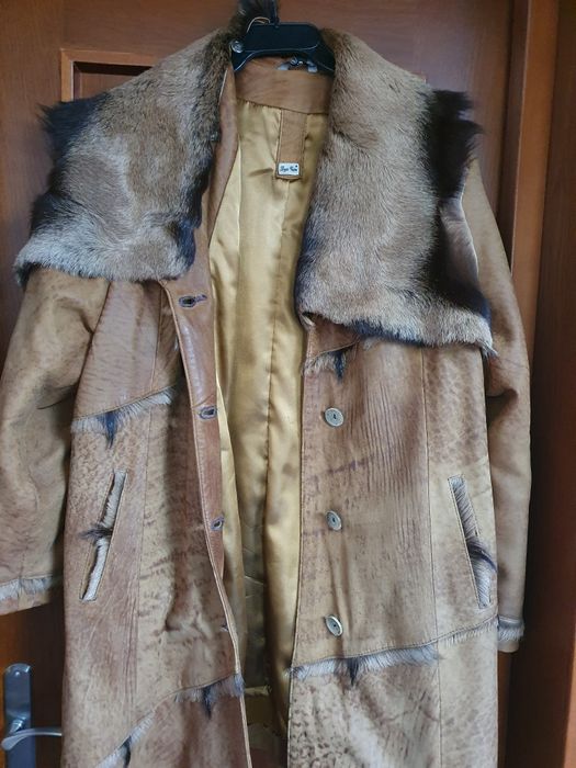 Haina cojoc din piele naturala-blana